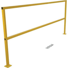 Vestil - 98-1/2" Long x 42" High, Steel Square Handrails - Exact Industrial Supply