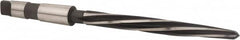 Alvord Polk - 15/16" Reamer Diam, 5/8" Small End Diam, 3MT Morse Taper Shank, 7-3/8" Flute, Bridge Reamer - Exact Industrial Supply