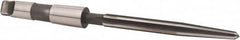 Alvord Polk - 15/16" Reamer Diam, 5/8" Small End Diam, 3MT Morse Taper Shank, 7-3/8" Flute, Bridge Reamer - Exact Industrial Supply