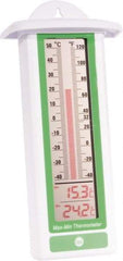 H-B Instruments - -40 to 122°F, Digital Thermometer - 8-1/2 Inch Long x 3.9 Inch Wide - Exact Industrial Supply