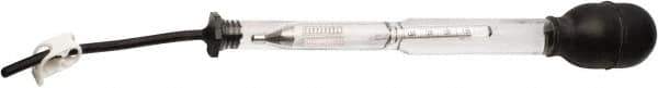 H-B Instruments - 165mm Long, Steel Battery Hydrometer - 0.005 Graduation, 1.15/1.30 Specific Gravity - Exact Industrial Supply