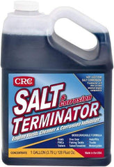 CRC - Water-Based Solution Engine Flush, Cleaner and Corrosion Inhibitor - 1 Gallon Bottle, 32° F Freezing Point - Exact Industrial Supply