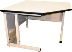 Proline - Workbench & Workstation Corner Unit - Use with 30" Deep Benches - Exact Industrial Supply