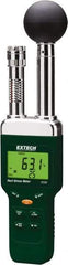 Extech - Thermometer/Hygrometers & Barometers Type: Heat Stress WBGT Meter Minimum Relative Humidity (%): 1 - Exact Industrial Supply