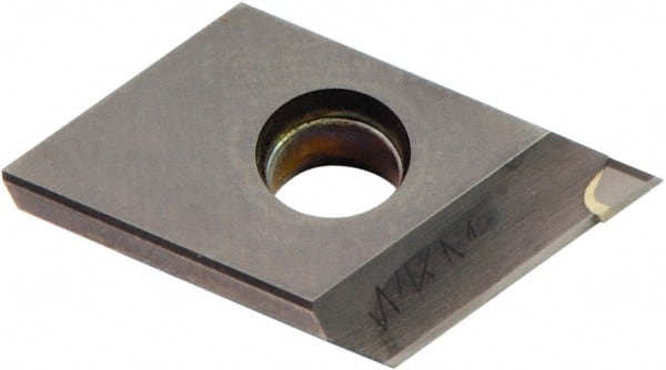 XOHW1104PDR WDO PCD Milling Insert 9.52mm Long x 4.76mm Thick x 9.52mm Wide