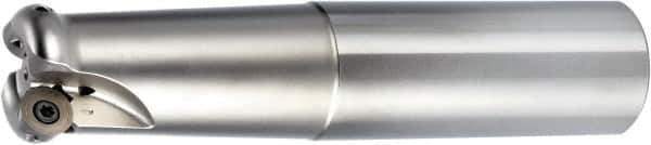 OSG - 32mm Cutting Diam, 32mm Shank Diam, Straight Shank Indexable Copy End Mill - 4 Inserts, RPH_10.. Insert, PRC Toolholder, Through Coolant - Exact Industrial Supply