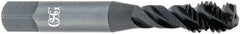 OSG - 3/8-24 UNF 3 Flute Modified Bottoming Spiral Flute Tap - Vanadium High Speed Steel, Bright Finish, 2-15/16" OAL, Right Hand Flute, Right Hand Thread, H2, Series 290 - Exact Industrial Supply