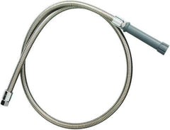 T&S Brass - Faucet Replacement 44" Hose Assembly - Use with T&S Pre-Rinse Assemblies - Exact Industrial Supply