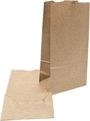 DURO BAG MFR - Kraft Grocery Bag - 6-1/8 x 4-11/64 x 12-7/16, Brown - Exact Industrial Supply