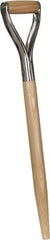 True Temper - 25" Long, D-Grip Ash Garden Tool Replacement Handle - Straight, Shoulder Style Handle, Compatible with Scoops - Exact Industrial Supply
