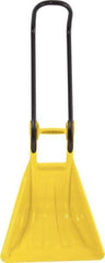 True Temper - 18 Inch Wide Blade x 36 Inch High Blade Snow Shovel - 30 Inch Long Steel, Ergonomically Looped Handle - Exact Industrial Supply