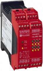 Schneider Electric - 24 VDC, Electromechanical & Solid State Screw Clamp General Purpose Relay - 6 Amp at 28 VDC, 22.5mm Wide x 99mm High x 114mm Deep - Exact Industrial Supply