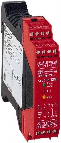 Square D - 24 VAC/VDC, Standard Electromechanical & Solid State Screw General Purpose Relay - 6 Amp at 24 VAC/VDC, 2NO/2SS - Exact Industrial Supply