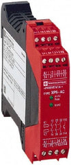 Square D - 115 Volt, 7 VA Power Rating, Standard Electromechanical & Solid State Screw Clamp General Purpose Relay - 6 Amp at 115 VAC, 1NC (Auxiliary) & 3NO - Exact Industrial Supply