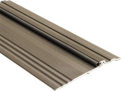 National Guard Products - 72" Long x 5" Wide x 1/2" High, Panic Threshold - Aluminum Finish - Exact Industrial Supply