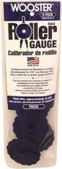 Wooster Brush - 3" Wide Blue Roller Guage - Exact Industrial Supply