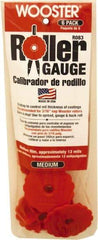 Wooster Brush - 3" Wide Red Roller Guage - Exact Industrial Supply