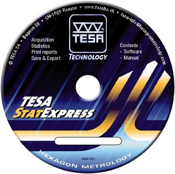 TESA Brown & Sharpe - Quality Assurance SPC Software - Compatible with Windows, For Use with Twin-Cal Calipers - Exact Industrial Supply