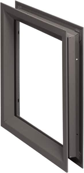 National Guard Products - 7" Wide x 28" High, Solid Steel Louver - 6" Opening Width, 27" Opening Height - Exact Industrial Supply