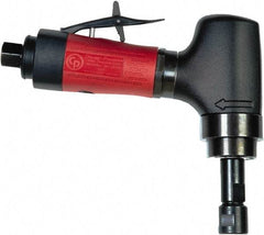 Chicago Pneumatic - 3" Max Disc, 15,000 RPM, Pneumatic Handheld Disc Sander - 1/4" Inlet, 0.7 hp, 90 psi - Exact Industrial Supply