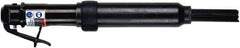 Chicago Pneumatic - 4,300 BPM, 15/16" Bore Diam, Pneumatic Inline Needle Scaler - 7" Needle Length, 1" Stroke Length, 2.38 CFM, 90 psi, 1/4 NPT Inlet - Exact Industrial Supply