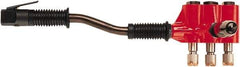 Chicago Pneumatic - 2,400 BPM, 0.92" Bore Diam, Pneumatic Pistol Grip Needle Scaler - 1/8" Needle Diam, 7" Needle Length, 1" Stroke Length, 13.9 CFM, 90 psi, 1/4 NPT Inlet - Exact Industrial Supply