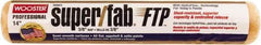 Wooster Brush - 3/8" Nap, 14" Wide Paint Roller - Medium Texture, Synthetic Knit - Exact Industrial Supply