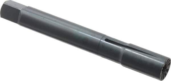 LMT - 0.6299 Inch Shank Diameter, 0.354 Inch Square, 4.331 Inch Overall Length, Replaceable Tip Thread Forming Tap - 1.969 Inch Max Tapping Depth - Exact Industrial Supply