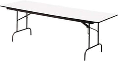 ICEBERG - 18" Long x 60" Wide x 29" High, Folding Table - Gray - Exact Industrial Supply