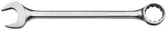 Proto - 2-9/16" 12 Point Offset Combination Wrench - 15° Offset Angle, 29-3/4" OAL, Steel, Satin Finish - Exact Industrial Supply