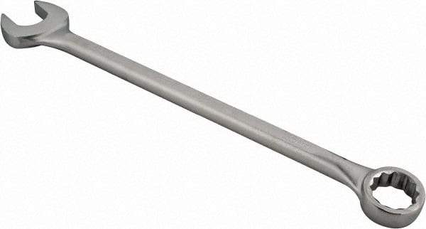 Proto - 55mm 12 Point Offset Combination Wrench - 15° Offset Angle, 28-3/4" OAL, Steel, Satin Finish - Exact Industrial Supply