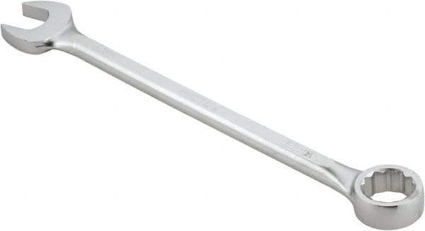 Proto - 60mm 12 Point Offset Combination Wrench - 15° Offset Angle, 29-3/4" OAL, Steel, Satin Finish - Exact Industrial Supply