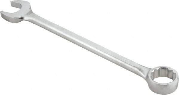 Proto - 70mm 12 Point Offset Combination Wrench - 15° Offset Angle, 29-3/4" OAL, Steel, Satin Finish - Exact Industrial Supply