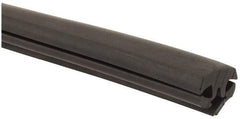 TRIM-LOK - 1.09 Wide x 100 Ft. Long, EPDM Rubber Locking Gasket - 1/4 Inch Panel Thickness, 1/4 Inch Window Panel Thickness - Exact Industrial Supply