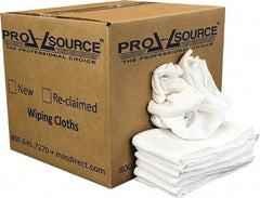 PRO-SOURCE - 25 Inch Long x 16 Inch Wide Virgin Cotton Surgical Towels - White, Huck Toweling, Lint Free, 10 Lbs. at 4 to 6 per Pound, Box - Exact Industrial Supply