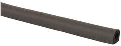 TRIM-LOK - 1/2 Inch Thick x 1/2 Wide x 500 Ft. Long, EPDM Rubber D Section Seal with Acrylic - Exact Industrial Supply