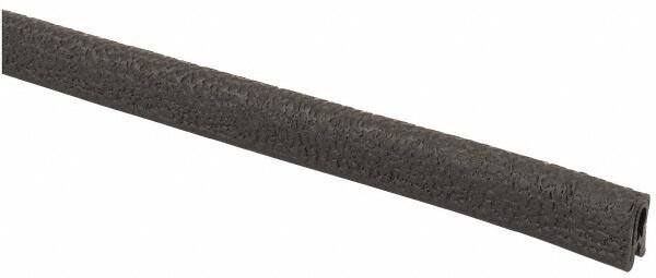 TRIM-LOK - 1/16 Inch Thick x 0.23 Wide x 250 Ft. Long, EPDM Rubber Edge Trim - Leather Texture - Exact Industrial Supply