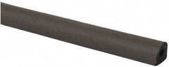 TRIM-LOK - 1/2 Inch Thick x 1/2 Wide x 500 Ft. Long, EPDM Rubber D Section Seal with Acrylic - Exact Industrial Supply
