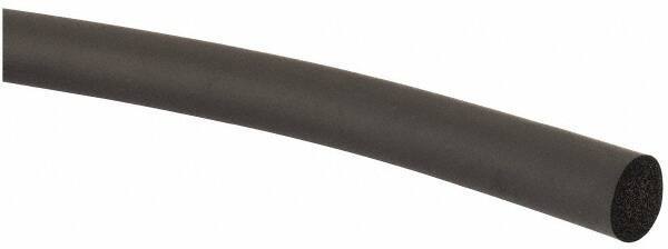 TRIM-LOK - 1/2 Inch Thick x 1/2 Wide x 100 Ft. Long, EPDM Rubber Solid Round Seal - Exact Industrial Supply