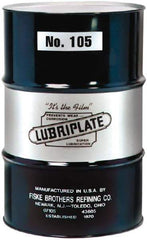 Lubriplate - 400 Lb Drum Calcium General Purpose Grease - Off White, 150°F Max Temp, NLGIG 0, - Exact Industrial Supply