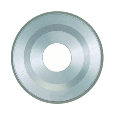 4 x 1/2 x 1-1/4" - 1/8" Abrasive Depth - 180 Grit - Type 12V9 Diamond Dish Wheel - Exact Industrial Supply