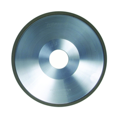 6 x 1 x 1-1/4" - 1/8" Abrasive Depth - 120 Grit - Type 12A2 Diamond Dish Wheel - Exact Industrial Supply