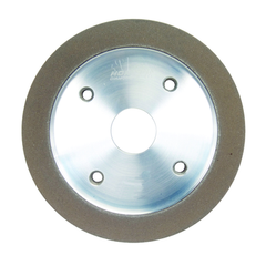 6 x 3/4 x 1-1/4" - 1/16" Abrasive Depth - 150 Grit - Type 6A2C Diamond Plain Cup Wheel - Exact Industrial Supply