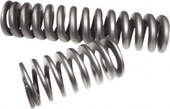 Compression Spring: 5/8″ OD, 12″ Free Length 2.79 mm Wire Dia, 360.29 N Max Load, Chrome Alloy Steel