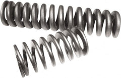 Compression Spring: 1-1/4″ OD, 6″ Free Length 5.71 mm Wire Dia, 2301.84 N Max Load, Chrome Alloy Steel