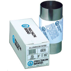 .010X6X100 ALUMINUM SHIM - Exact Industrial Supply