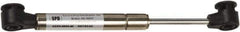 Associated Spring Raymond - 0.315" Rod Diam, 0.709" Tube Diam, 70 Lb Capacity, Gas Spring - Extension, 10" Extended Length, 2.95" Stroke Length, Composite Ball Socket, Uncoated Piston - Exact Industrial Supply