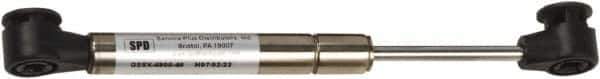 Associated Spring Raymond - 0.315" Rod Diam, 0.709" Tube Diam, 50 Lb Capacity, Gas Spring - Extension, 10.5" Extended Length, 2.95" Stroke Length, Composite Ball Socket, Uncoated Piston - Exact Industrial Supply