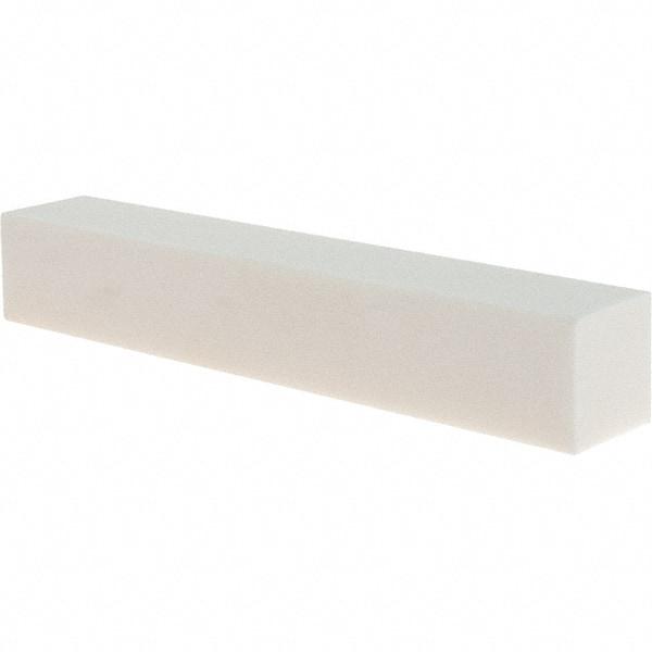 Made in USA - 150 Grit Silicon Carbide Rectangular Dressing Stick - 6 x 1 x 1, Medium Grade, Vitrified Bond - Exact Industrial Supply