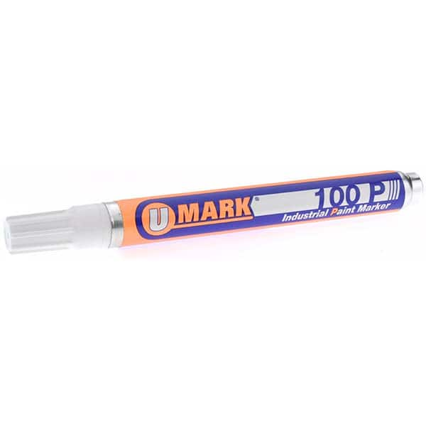 Value Collection - Markers & Paintsticks Type: Paint Marker Color: White - Exact Industrial Supply